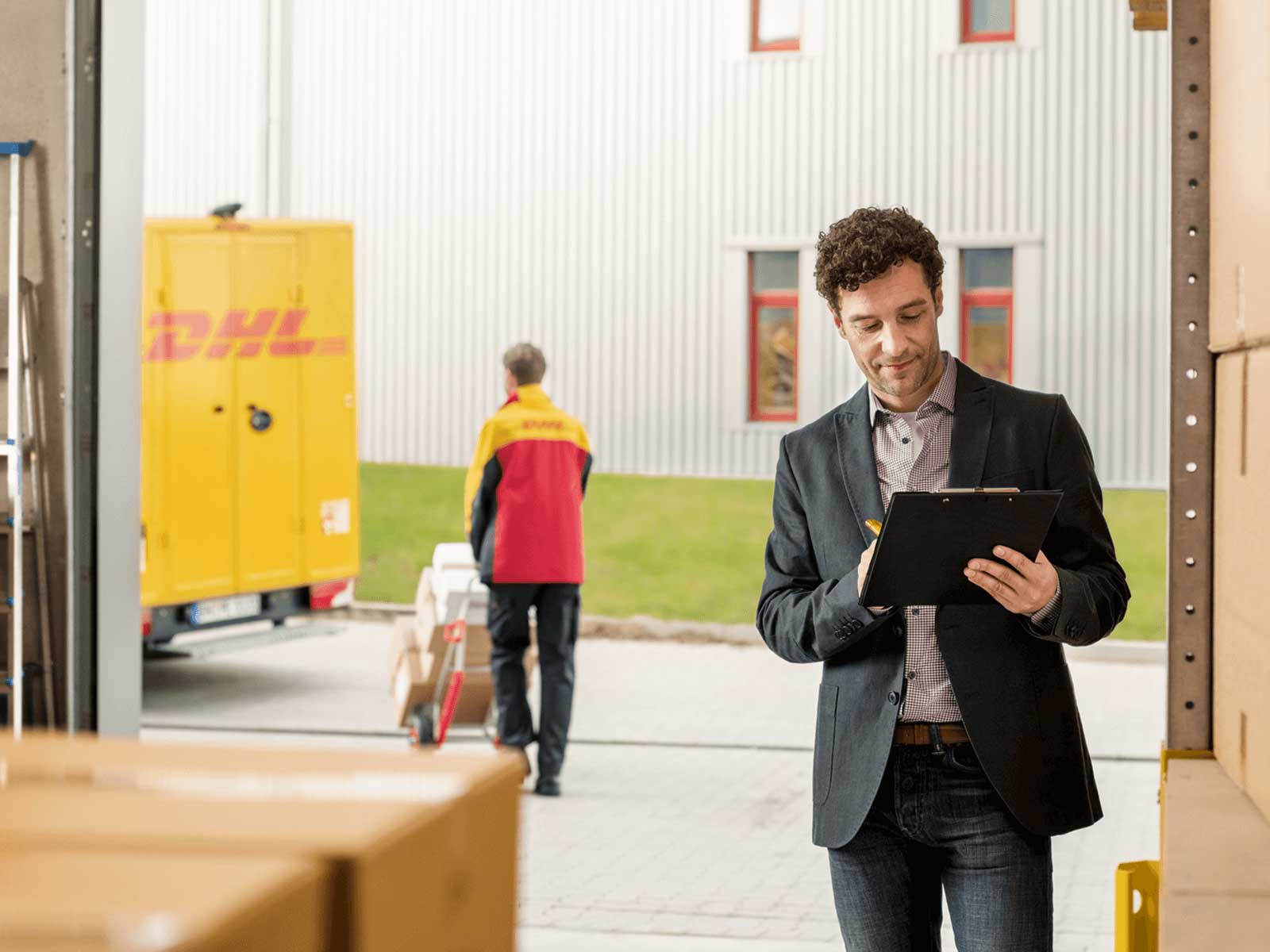 DHL zakelijke pick-up