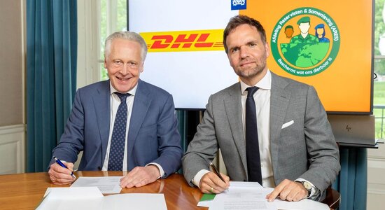 DHL tekent convenant met Defensie