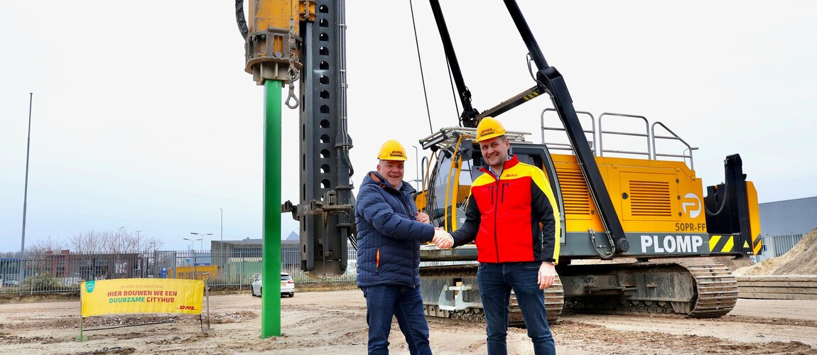 DHL bouwt duurzame CityHub voor pakketbezorging in Eindhoven 