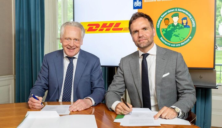 DHL tekent convenant met Defensie