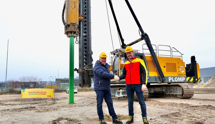 DHL bouwt duurzame CityHub voor pakketbezorging in Eindhoven 