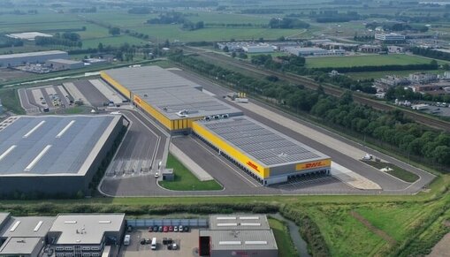 DHL sustainable sorting center