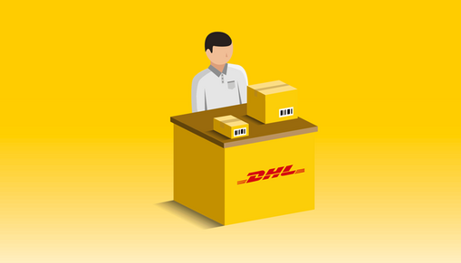 Pick up at a DHL Service Point Pick up at a DHL Service Point